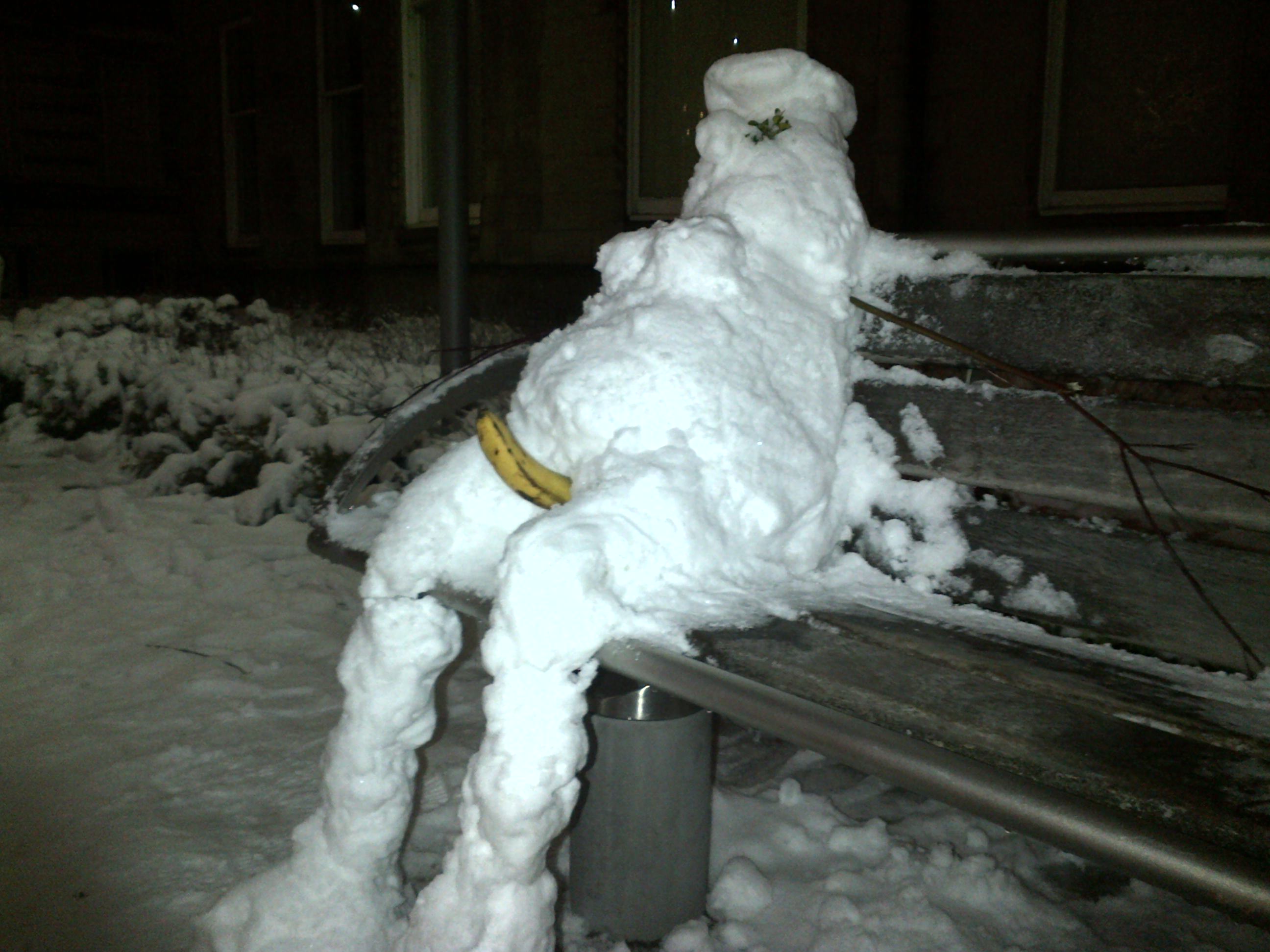 snow banana
