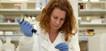 Sorting the wheat from the spaff ... A researcher hard at work tackling infertility