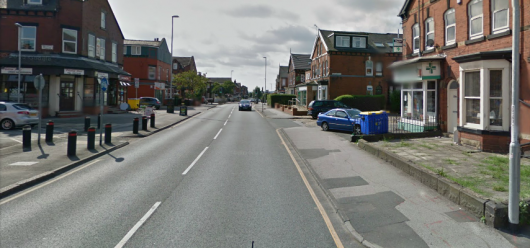 The shooting took place on Cardigan road