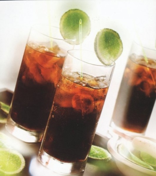 girl drinks article - cuba libre