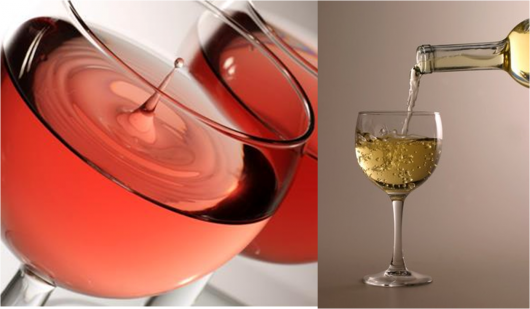 girl drinks article - white wine-rose