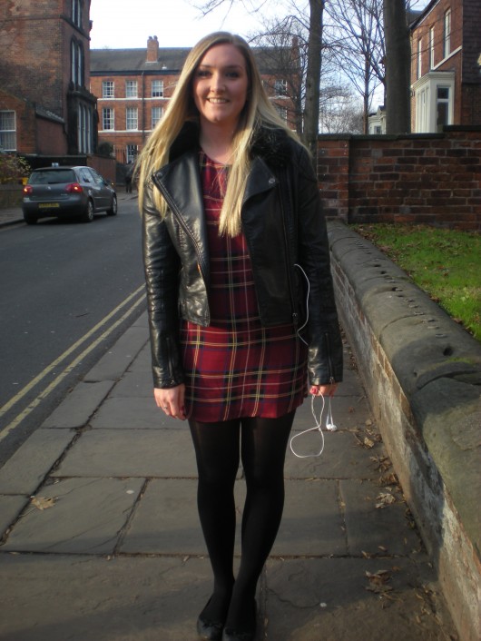 tartan dress
