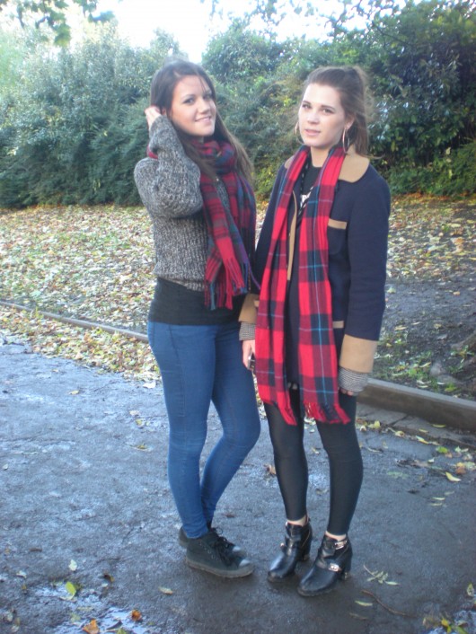tartan pair