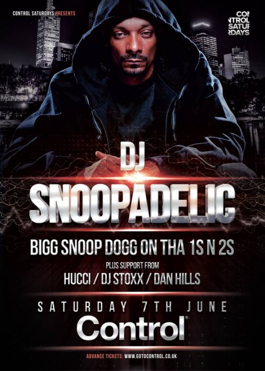 Snoop can't Control his excitement 