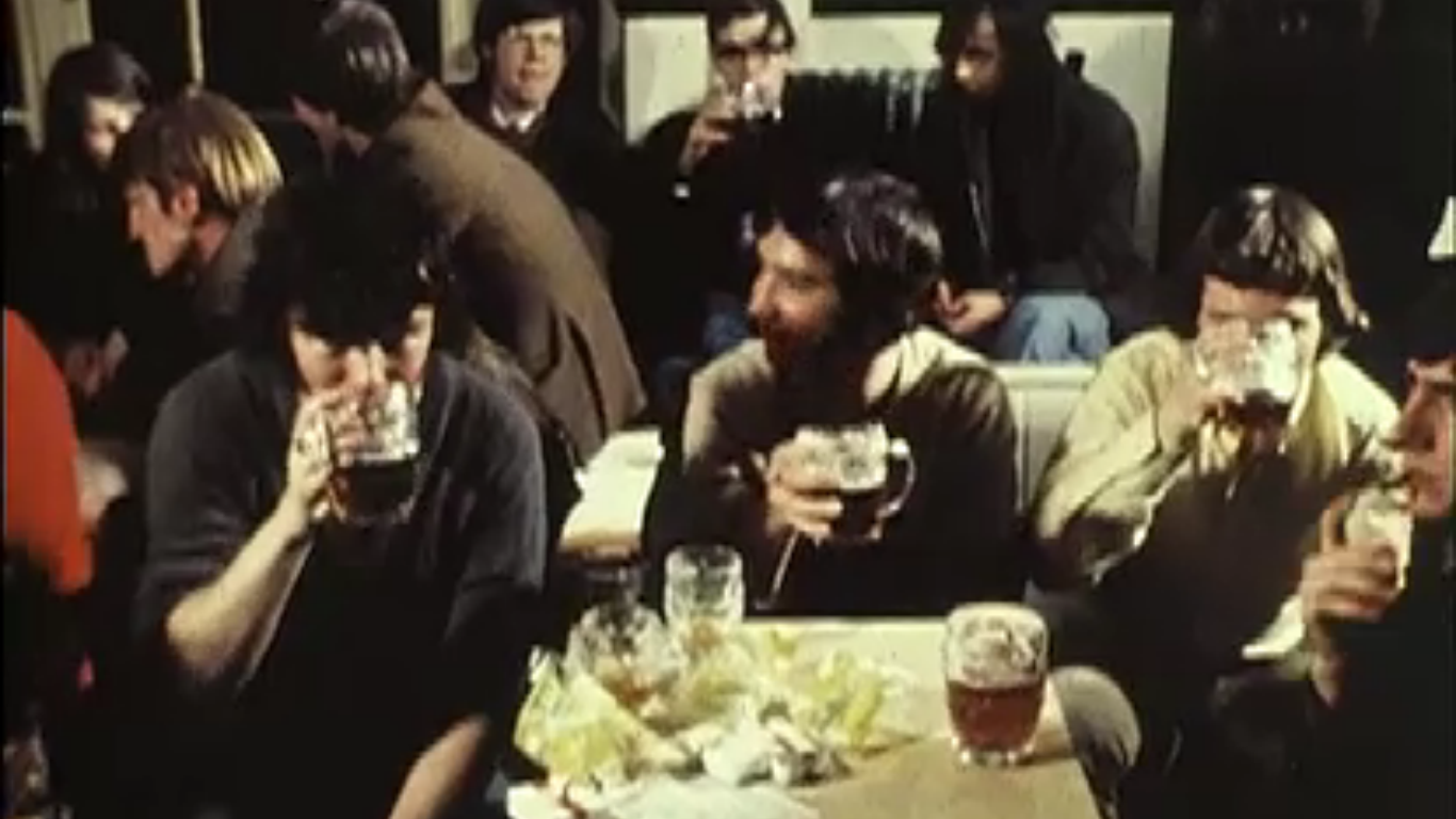 Smashing pints with the squad