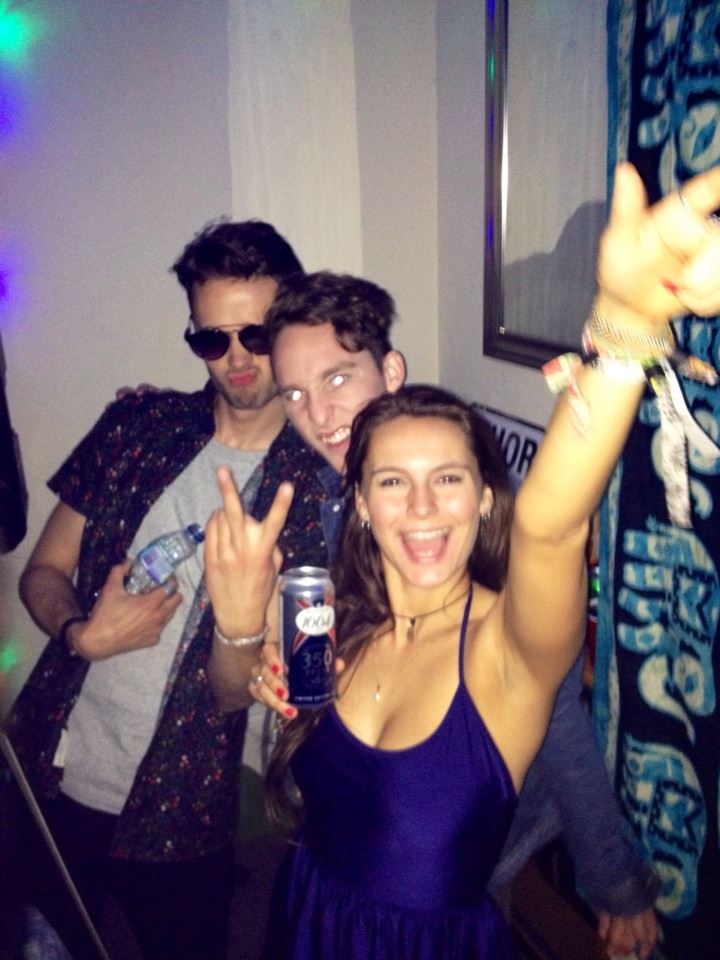 Leeds students exhibiting a high level of satisfaction at the city's famed nightlife