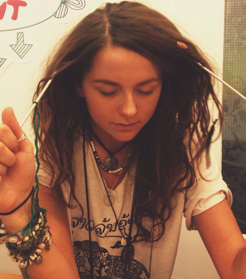 Alternative uses for knitting needles were discovered - head massage?