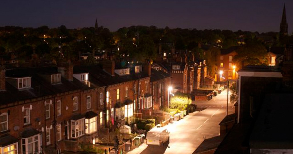 leeds at night