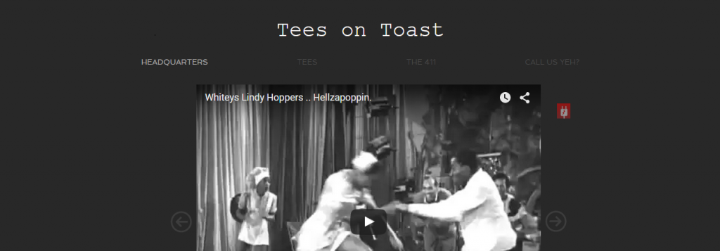 tees on toast
