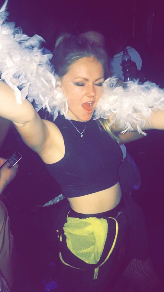 That feather bower is the party