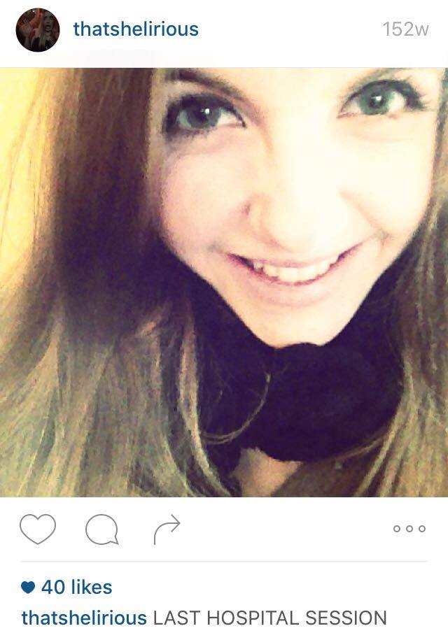 The instagram-worthy moment itself
