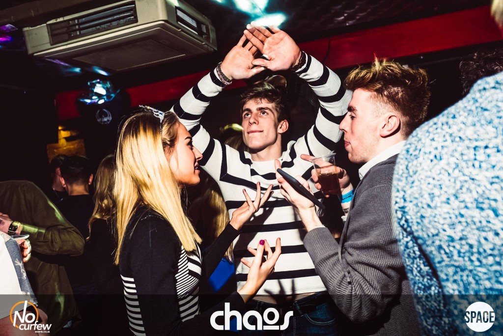 Why does George do this every night out?