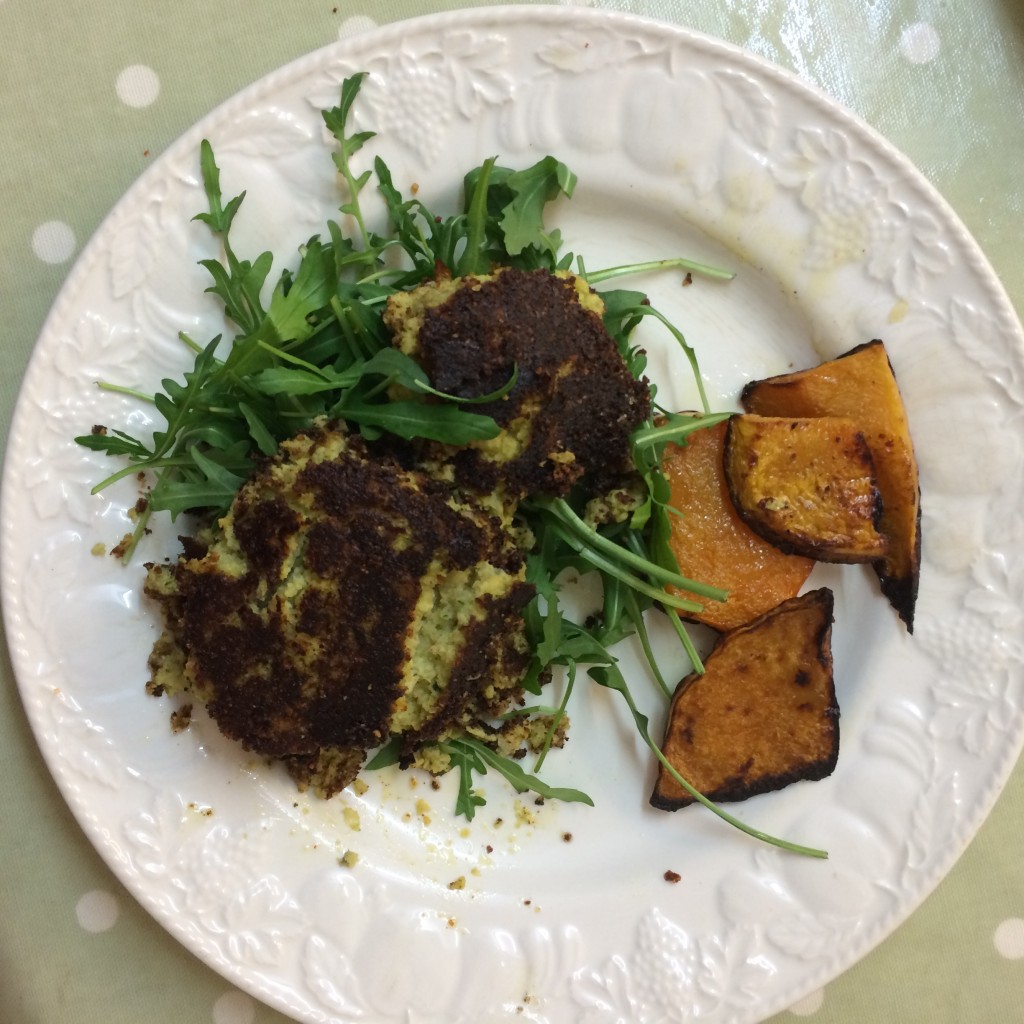cooked falafel