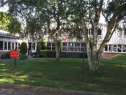 The author's primary school in Essex. This is not the school where the sexual assault took place