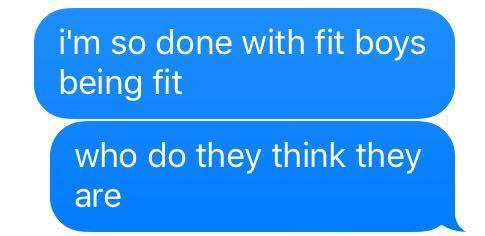How can you not cry over fit boys