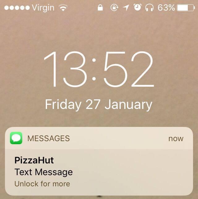 Cute messages from bae