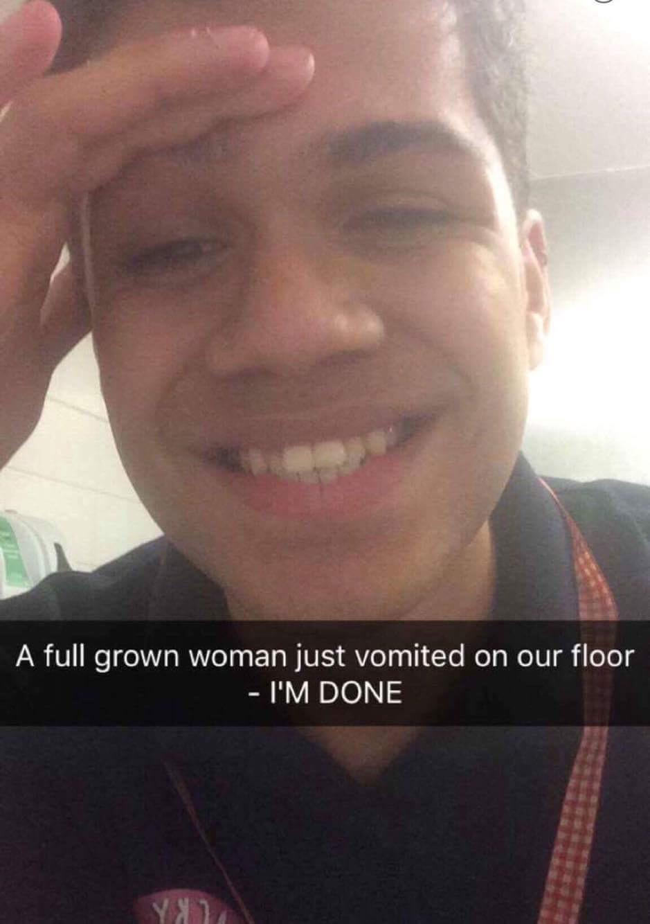 Why didn't you just work in retail?