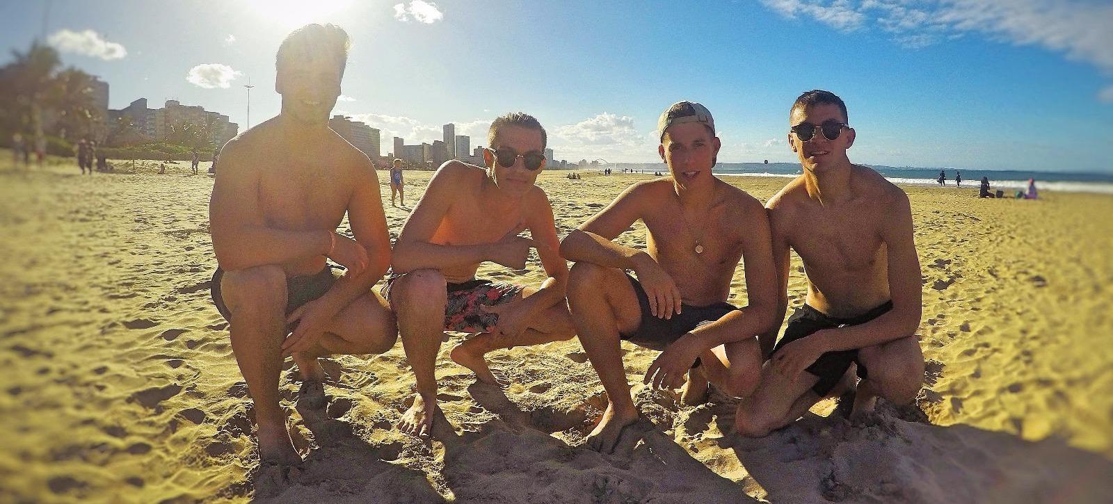No girls, we're shooting the album cover, piss off