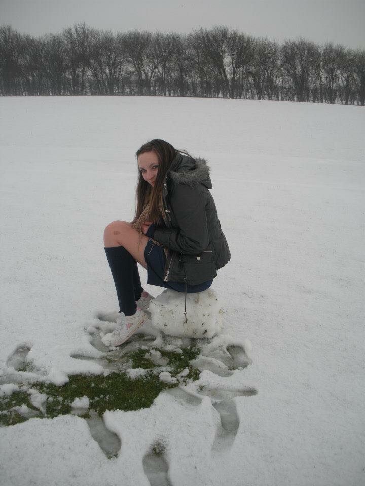 Image may contain: Soil, Sand, Winter, Snow Angel, Snow, Outdoors, Person, People, Human