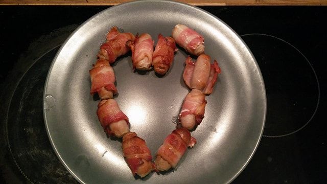 Image may contain: Food, Bacon