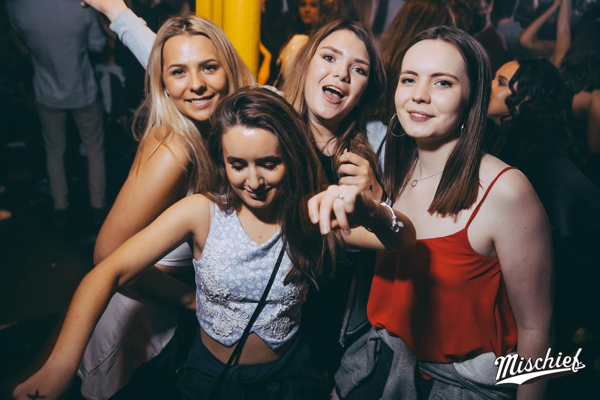 Image may contain: Woman, Girl, Female, Blonde, Night Life, Night Club, Club, Person, People, Human