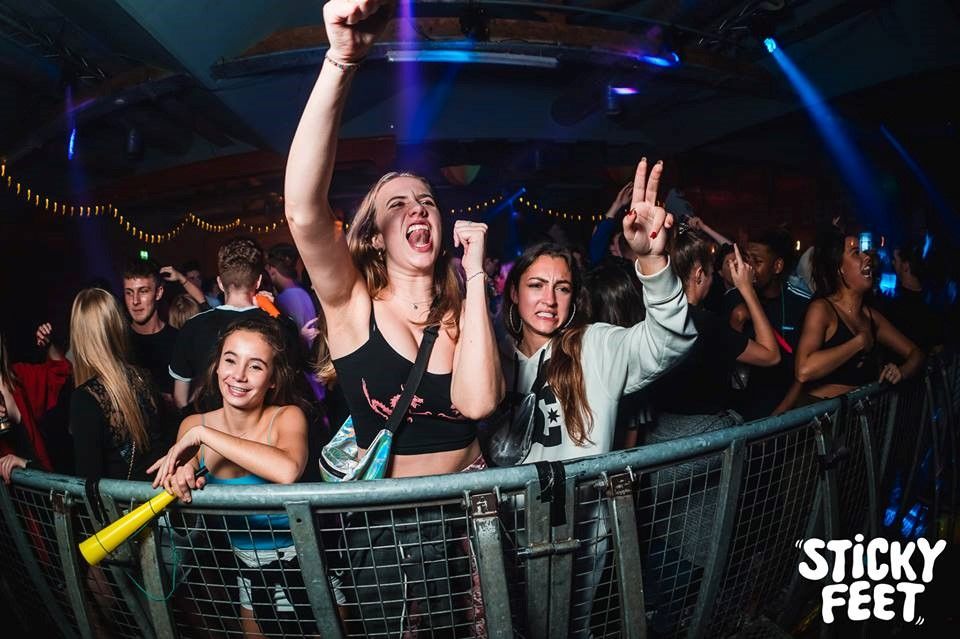 Image may contain: Leisure Activities, Disco, Face, Night Club, Club, Party, Human, Person, Night Life