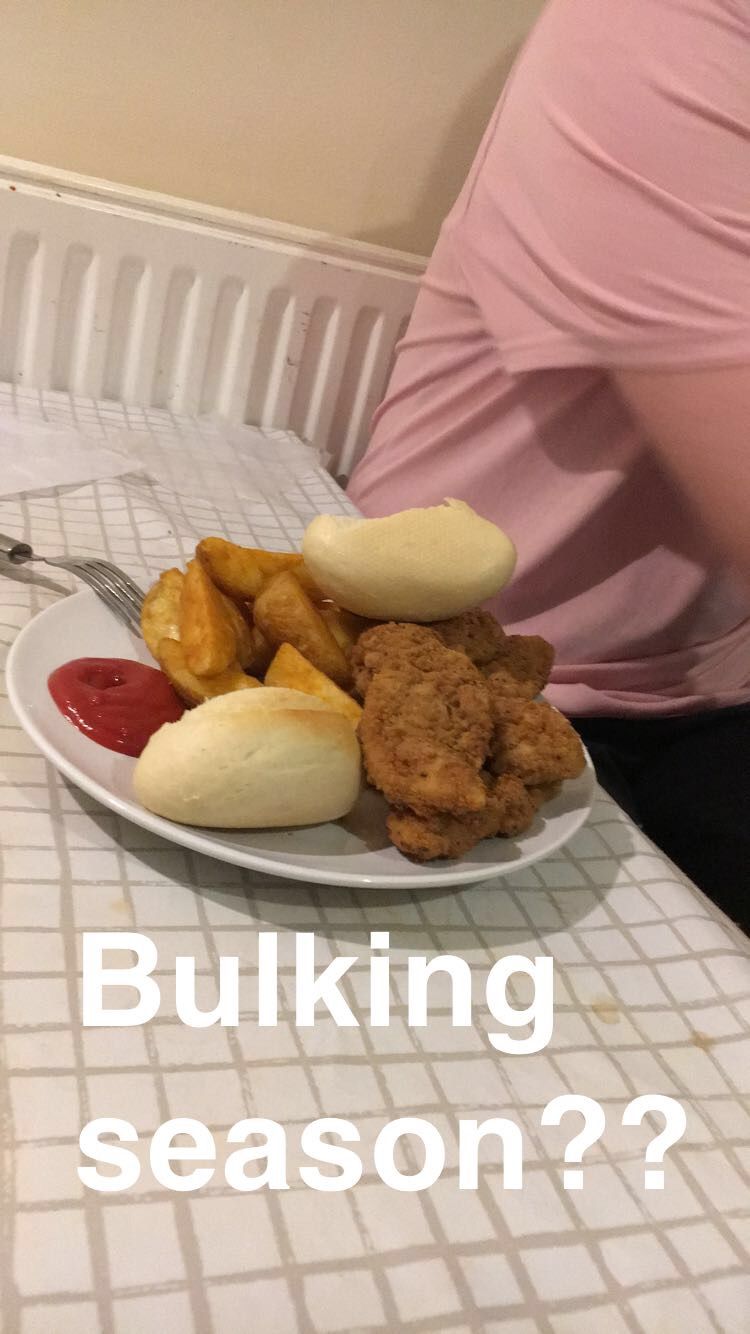 Image may contain: Human, Person, Food, Fried Chicken, Nuggets