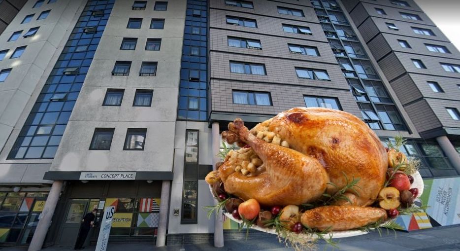 Image may contain: Human, Person, Turkey Dinner, Roast, Supper, Dinner, Meal, Food
