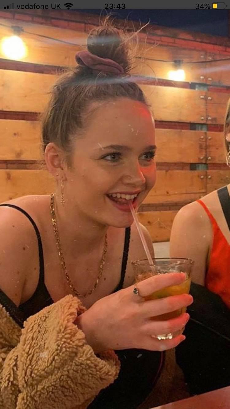Image may contain: Selfie, Glass, Drinking, Woman, Portrait, Photo, Photography, Alcohol, Cocktail, Clothing, Apparel, Juice, Female, Beverage, Drink, Smile, Human, Person, Face
