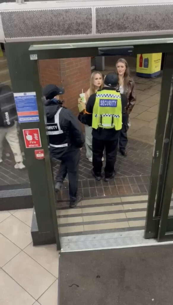 McDonald's Leeds bouncer