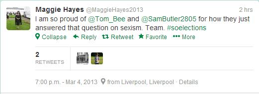 maggie hayes tweet