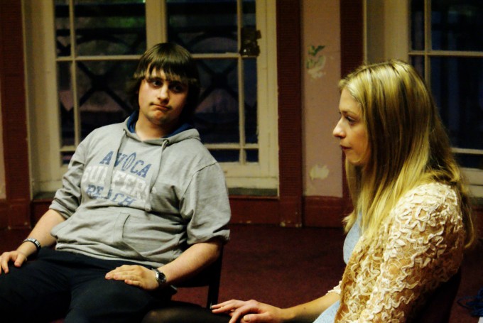 Chris Worral and Lauren Stalker. So much chemistry.