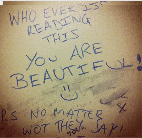 Adapted from the famous modern philosopher... Aguilera.