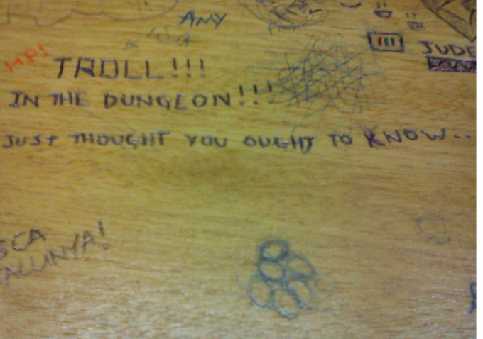 Who wouldn’t rather have a Troll over exams? Hogwarts, anyone?