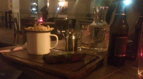 Tender. Classic Steak and Chips.
