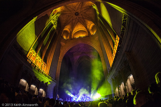 Noah and the Whale stealing the show at the Anglican Cathedral last May