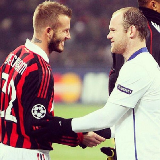 Whereas Becks and Wazza haven't got a care in the world