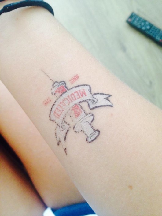 Now you get tattoos... Lest we forget!