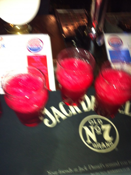 Vodka slushies in the Pilgrim
