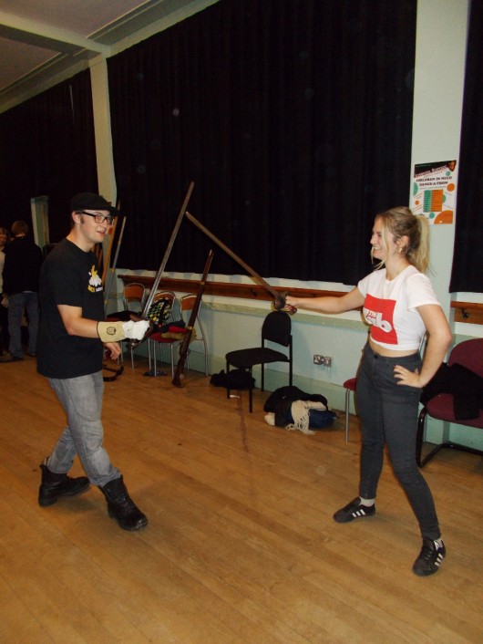 en garde