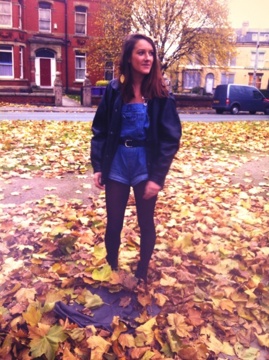 GRUNGE: The Bomber Jacket at £14.99, also Oxfam!