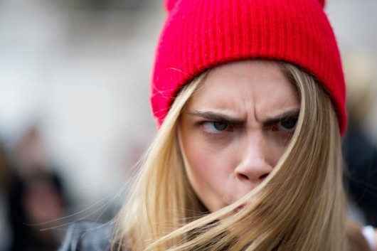 Angry face: compulsory