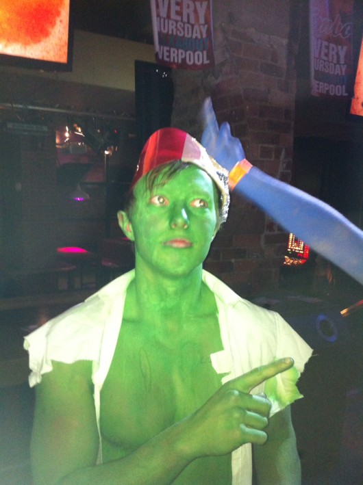 Top effort with the costume