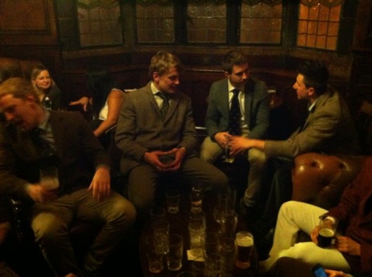 Is this the Philharmonic or a 19th Century gentlemen's club?
