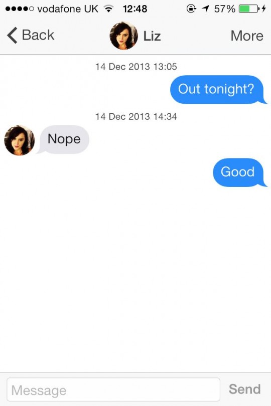 Rejection is brutal. But, don't worry, you'll soon find love at first swipe.