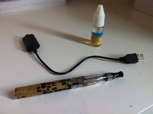 All you need is an e-cigarette, a charger and fluid. Much less messy.