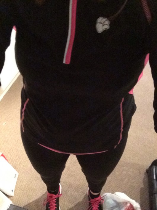 The only acceptable outfit to pair running trainers with: GYM CLOTHES