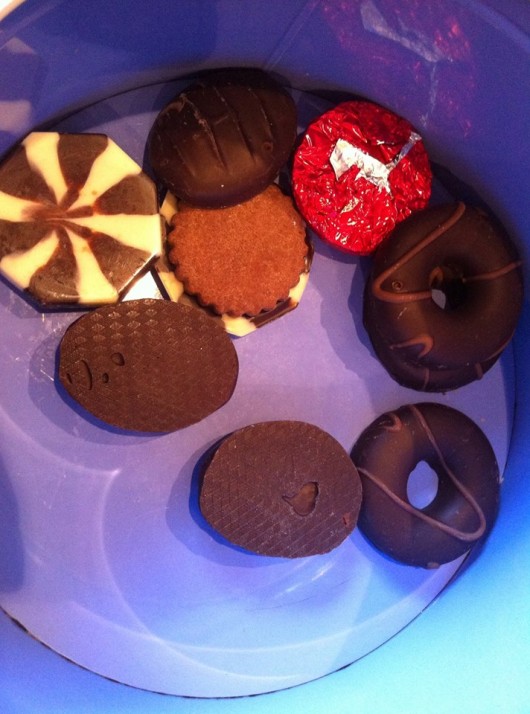 Mmmm, snack time.