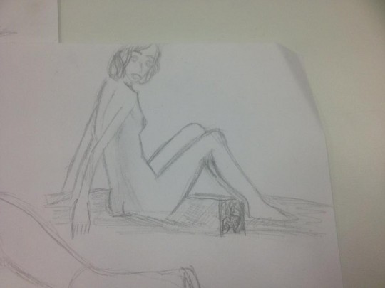 A poor attempt at drawing