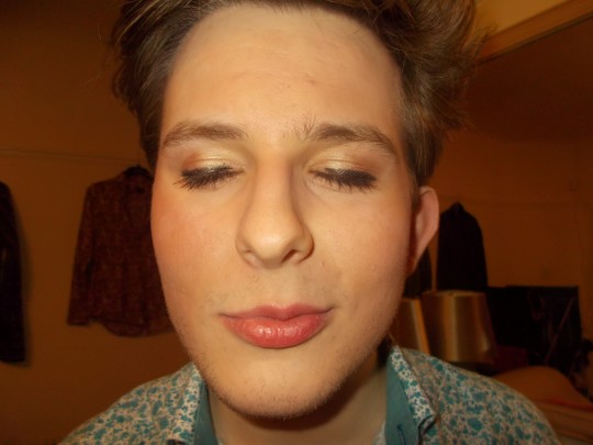 Perfecting my pout